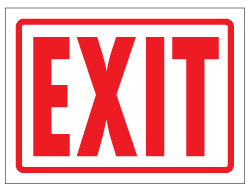 Exit Sign 01